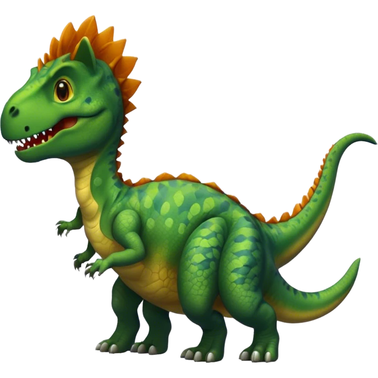 Dino With cat  emoji