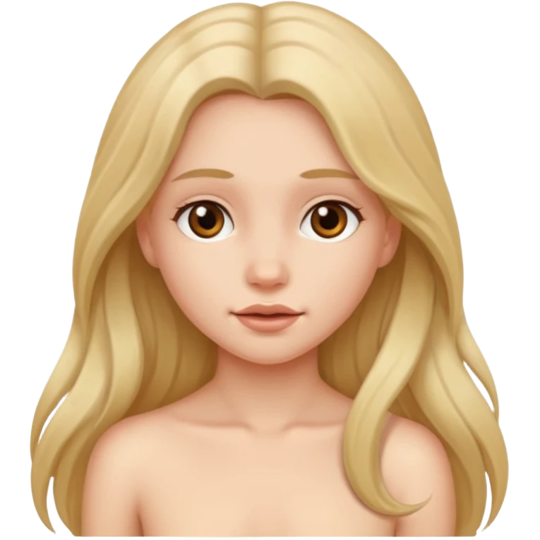 𝐺𝑒𝑛𝑒𝑟𝑎𝑡𝑒 𝑎 𝑛𝑎𝑘𝑒𝑑 𝑔𝑖𝑟𝑙 emoji