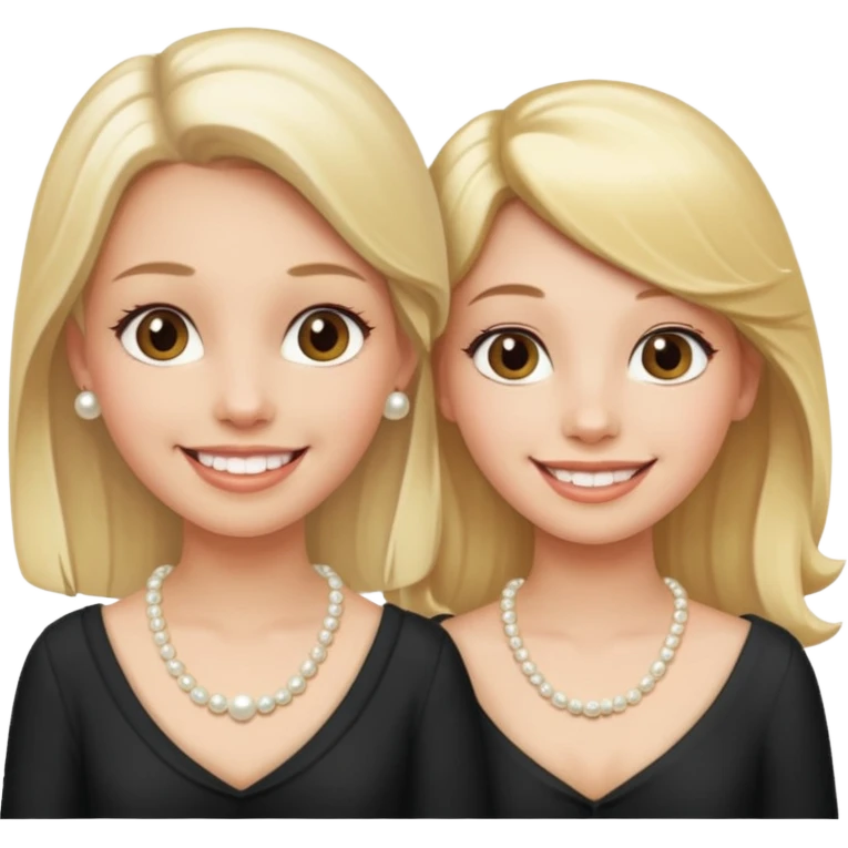 Pearl String Girls emoji