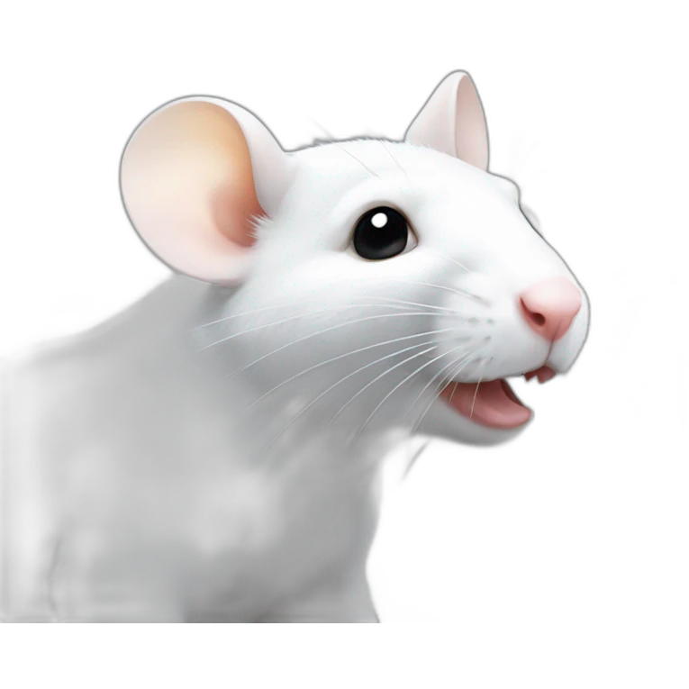White rat emoji