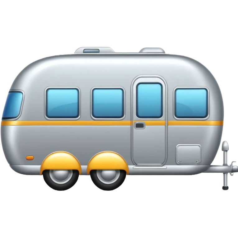 shiny caravan emoji