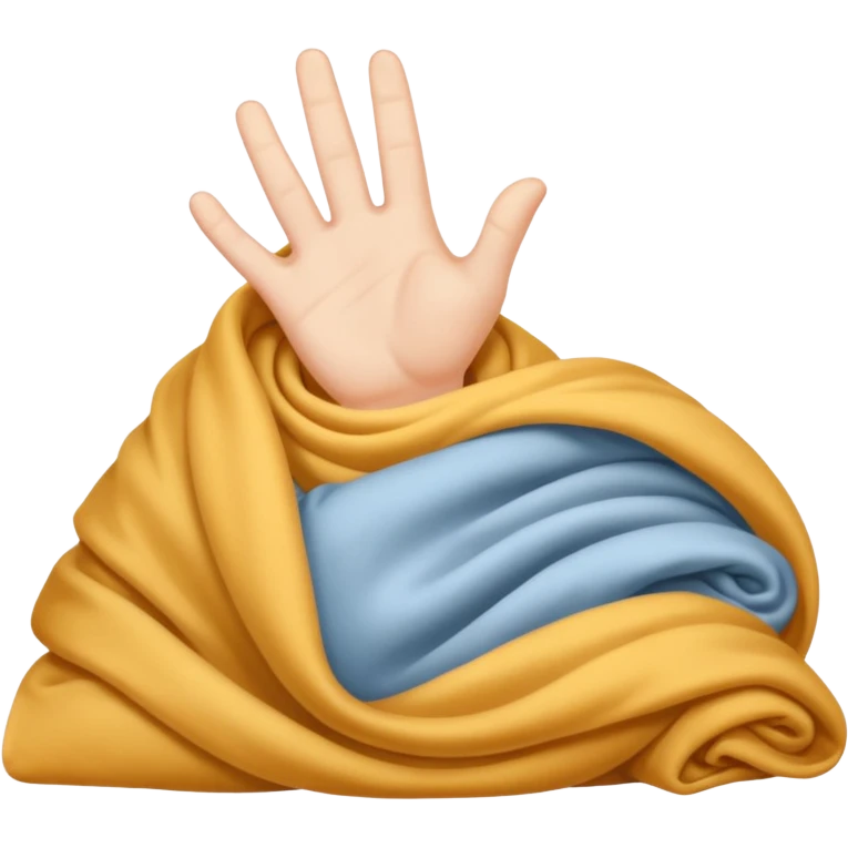 Something under the blanket emoji