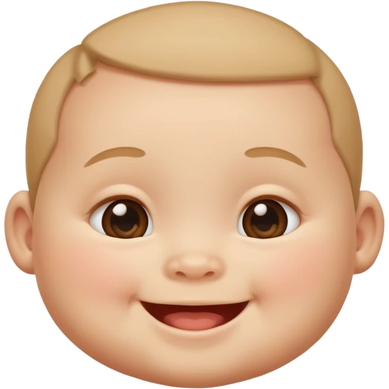 Naken unge emoji