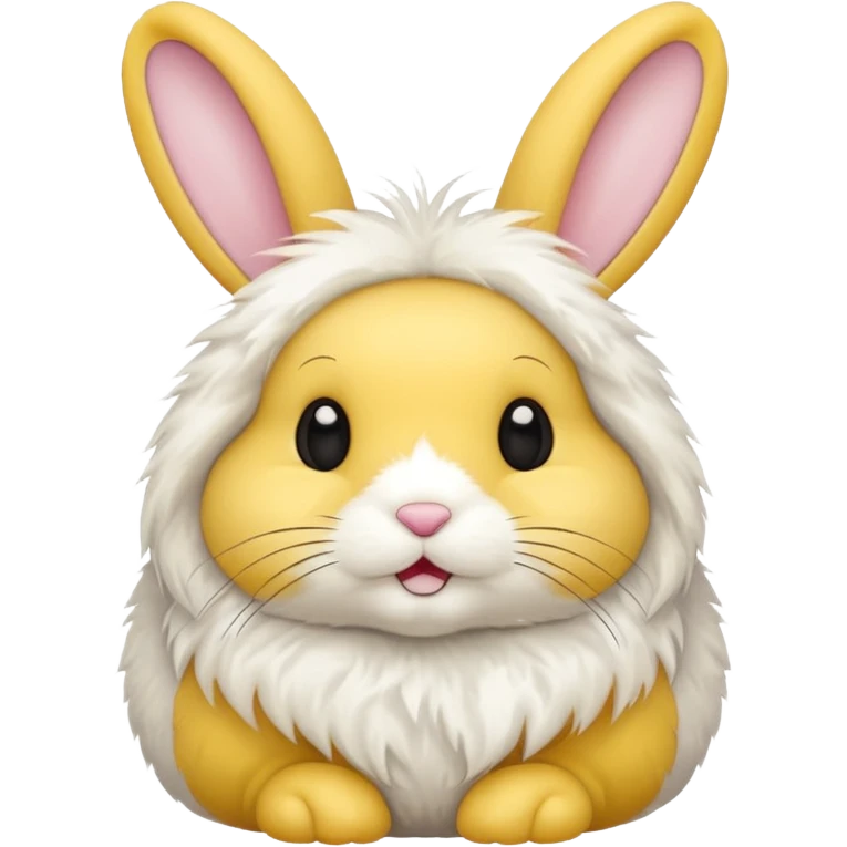 RABBIT IN YELLOW emoji