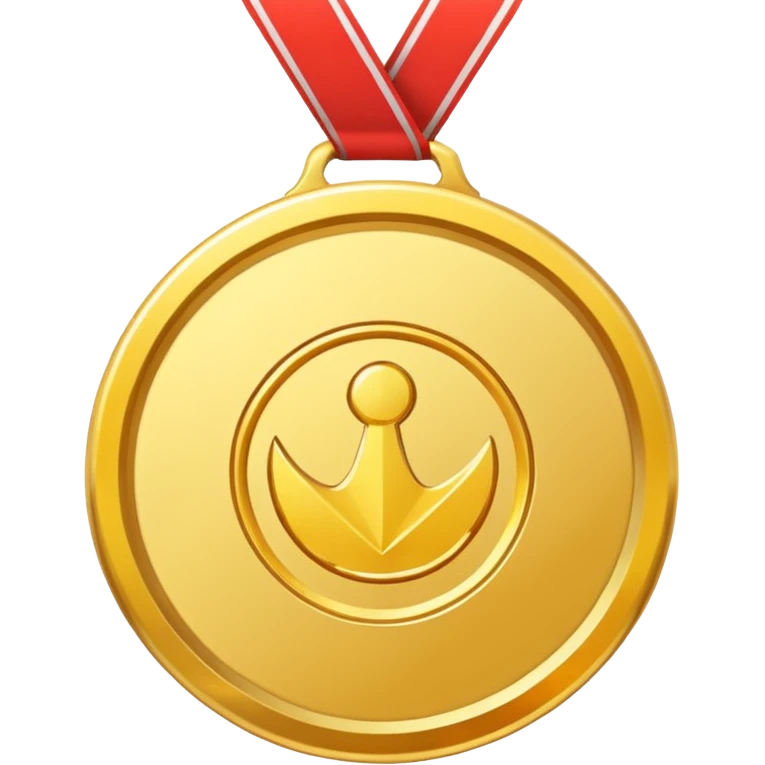 медаль за первое место emoji
