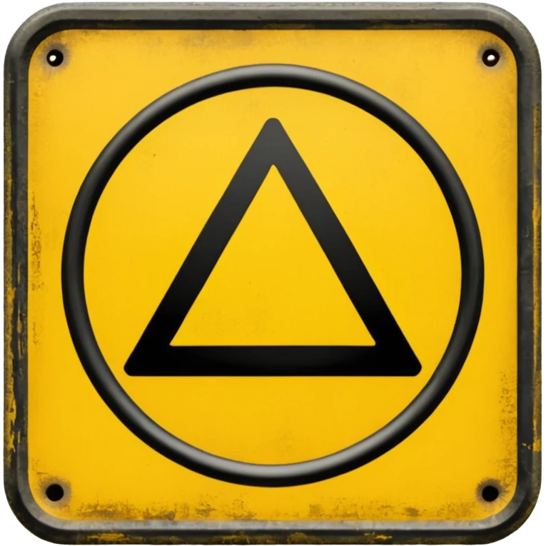 Warnschild (achtung)  emoji