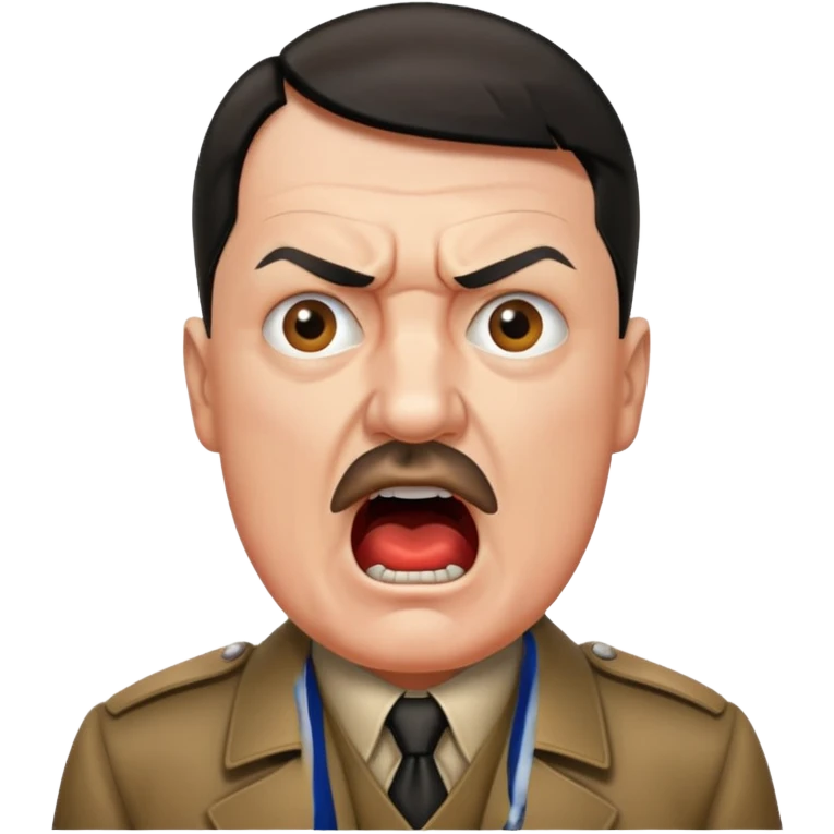 Hitler shouting 271 emoji