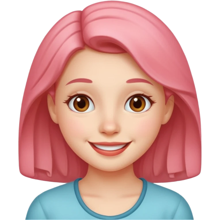Girly girl emoji