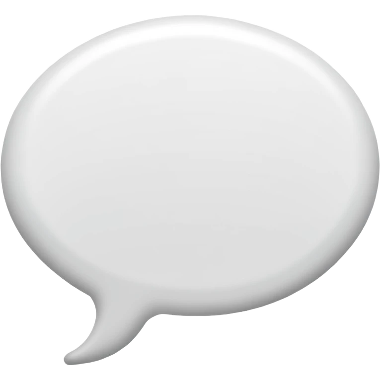 Speech balloon emoji