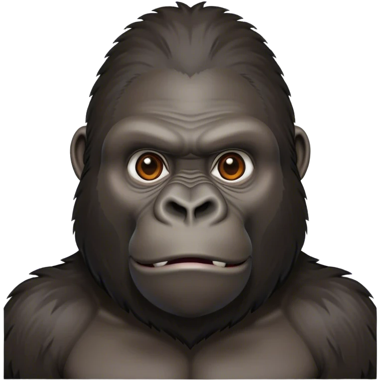 Gorilla cool emoji