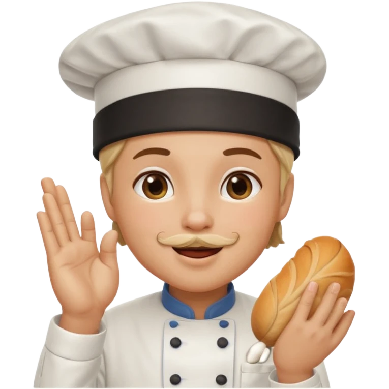 Chef blowing kiss emoji