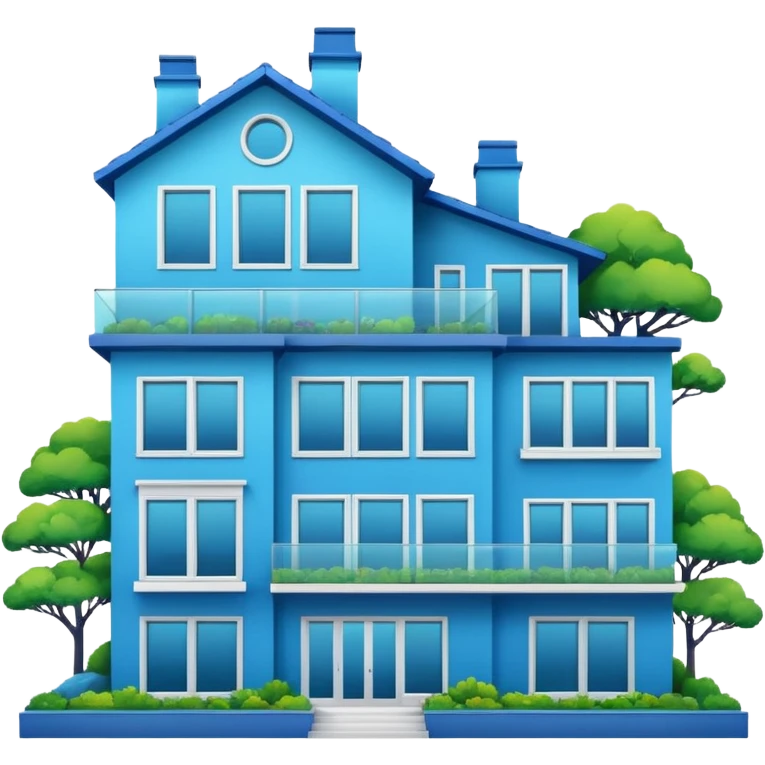 big houses emoji