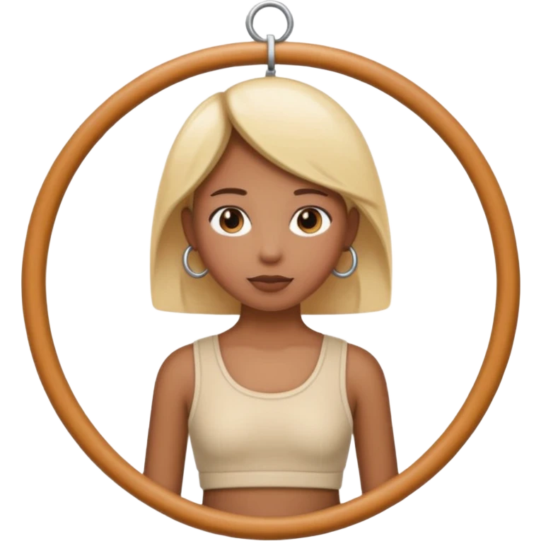 hoop at waist emoji