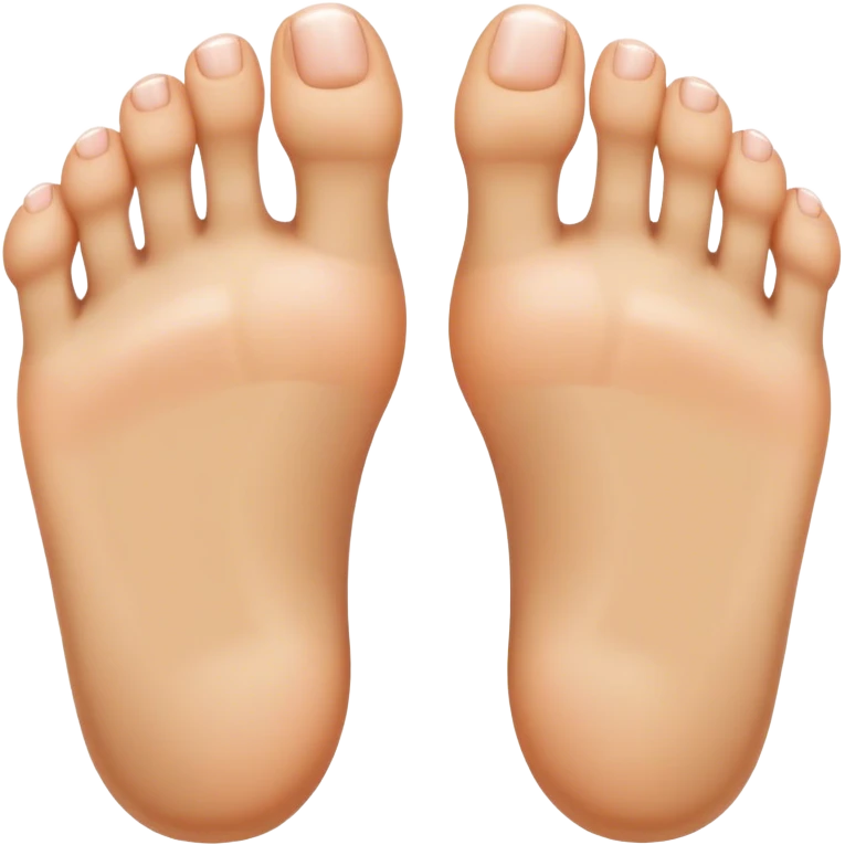 Toes holding hands  emoji