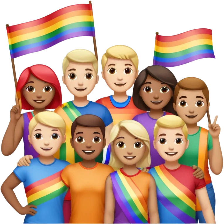 pride charcters emoji
