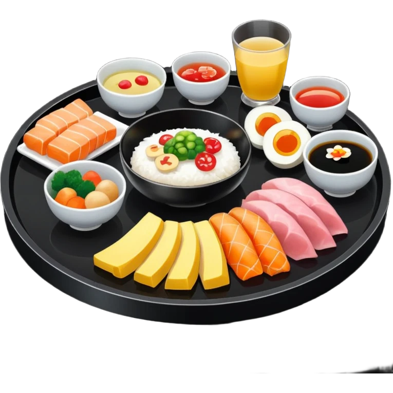 japanese breakfast platter emoji