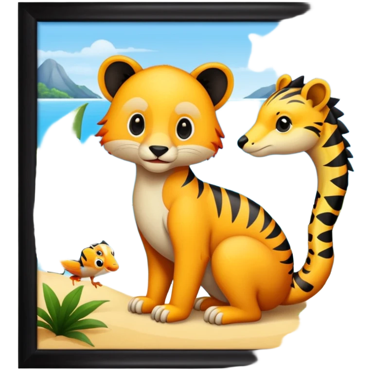  Exotiska Djur emoji