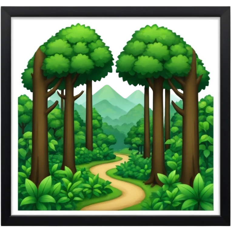 nature frame emoji