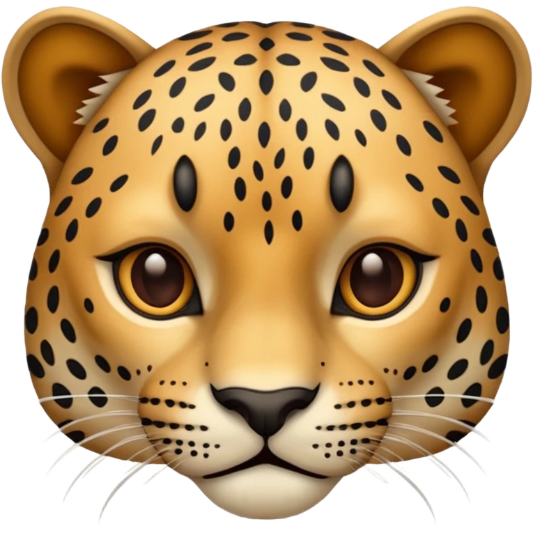 Bisous motif léopard  emoji