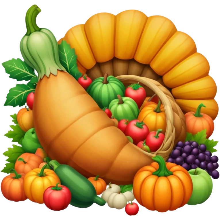 thanksgiving cornucopia emoji