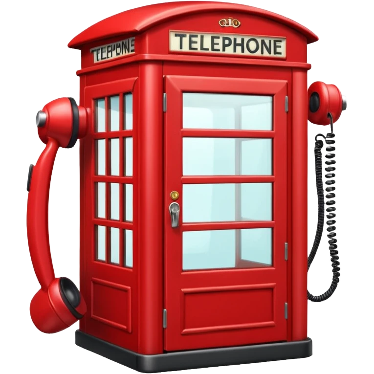 telephone cabin emoji