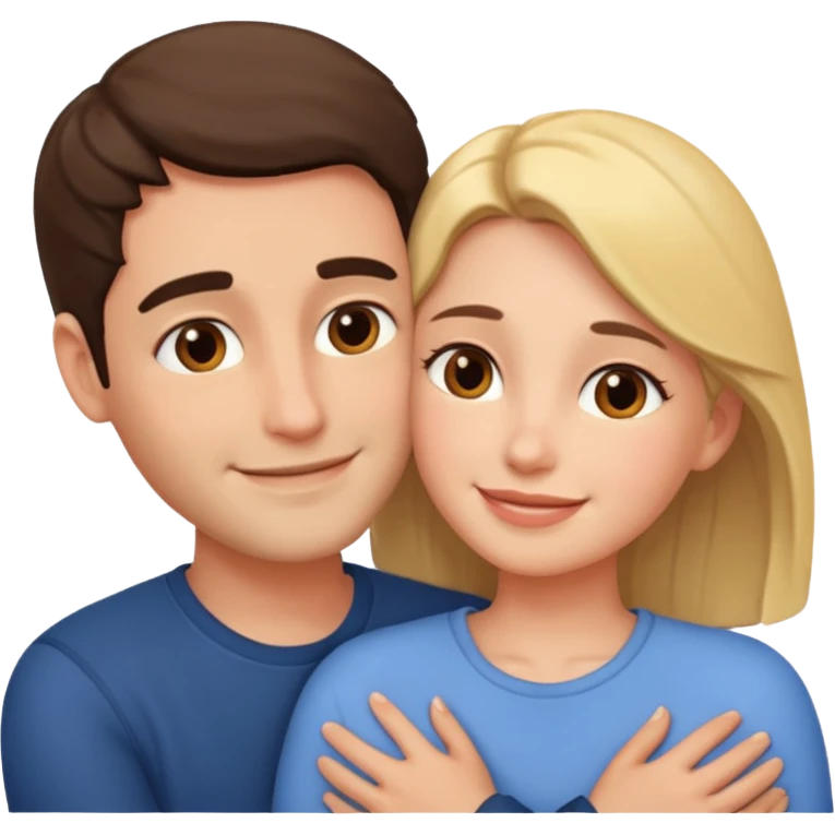 Deep hug emoji