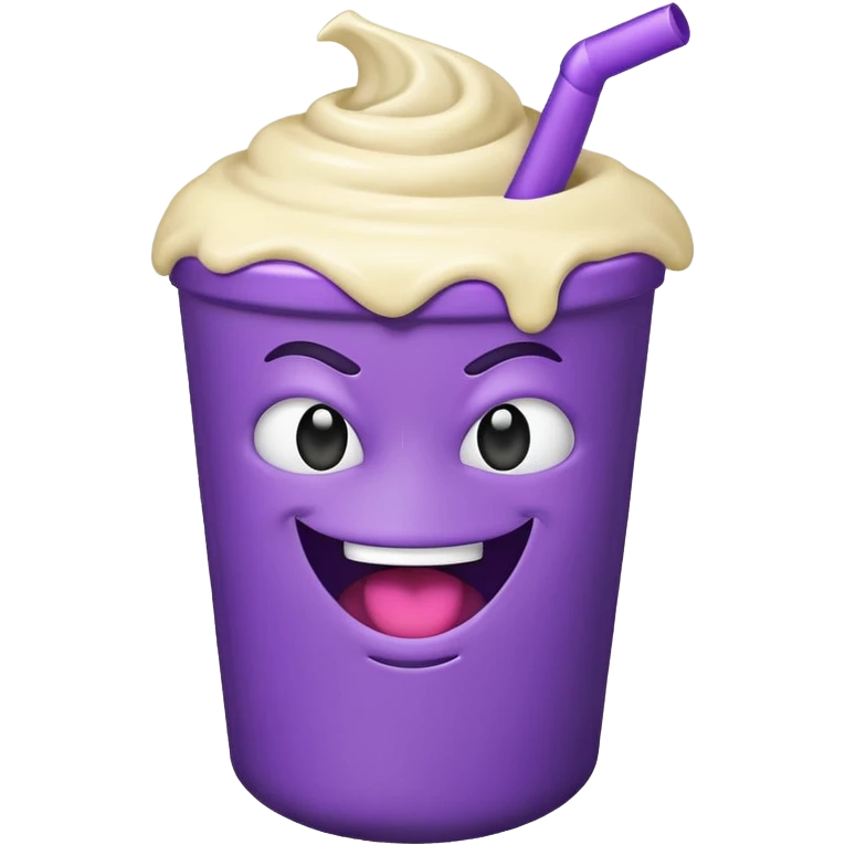 Grimace shake emoji