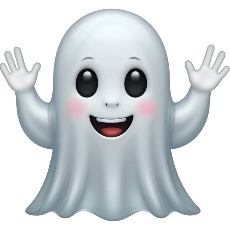 cute ghost emoji