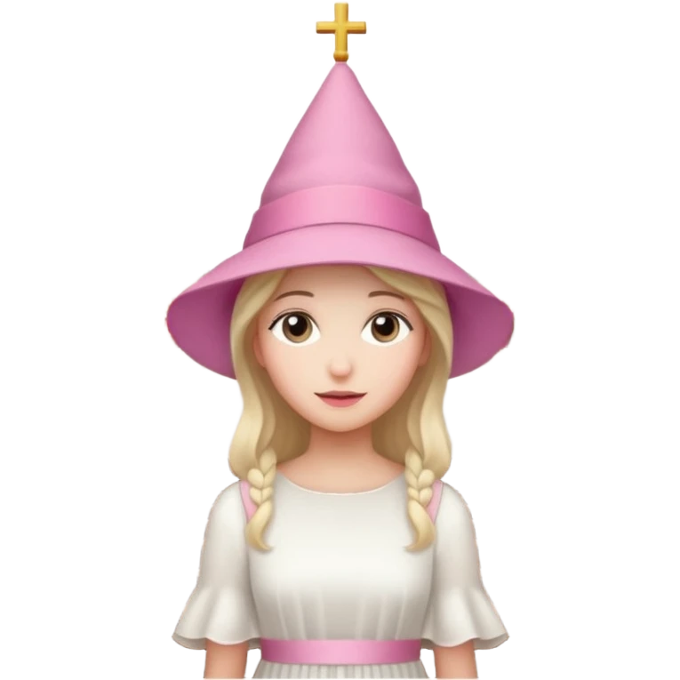 Hellrosa Kirchen ait emoji