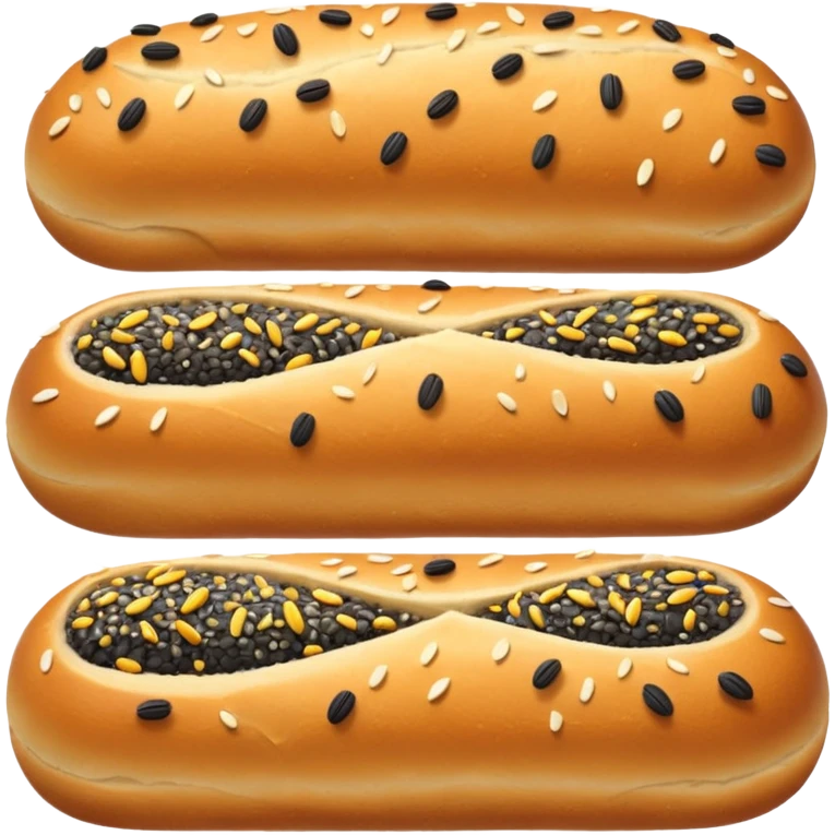 make an emoji of poppy seed roll emoji
