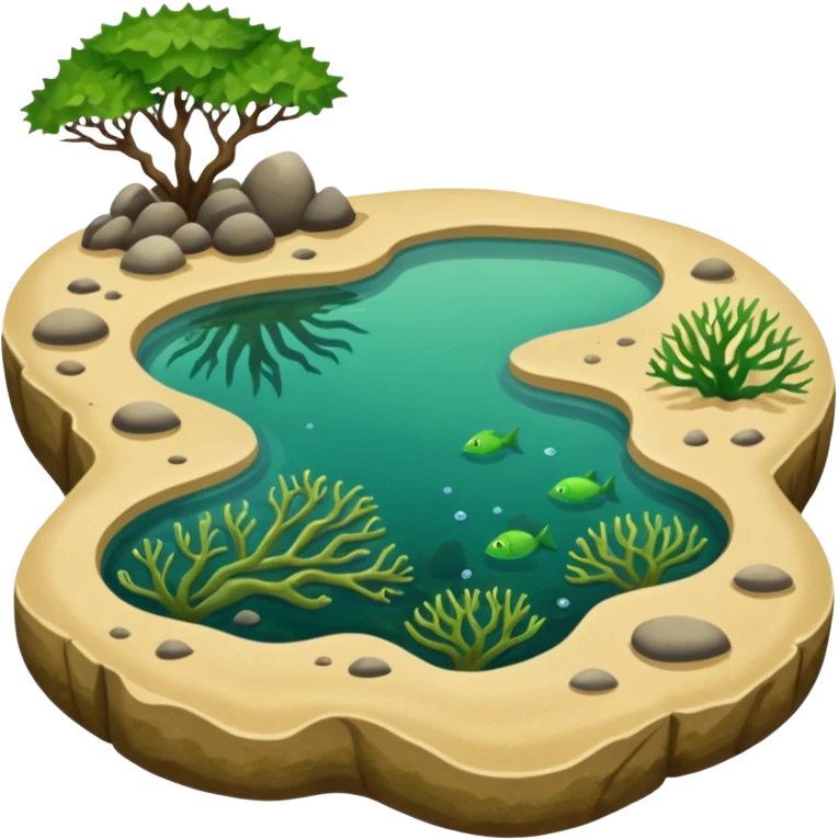 Tide pool emoji