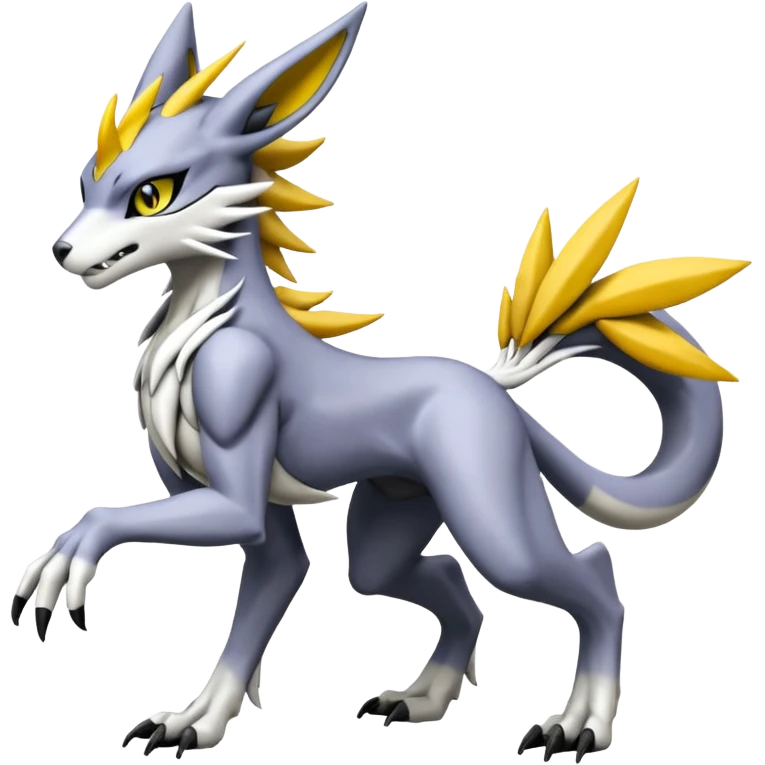 Meloetta-Wargreymon-Renamon-Sergal-Pokémon-Digimon-Fakémon-fusion-hybrid-creature emoji