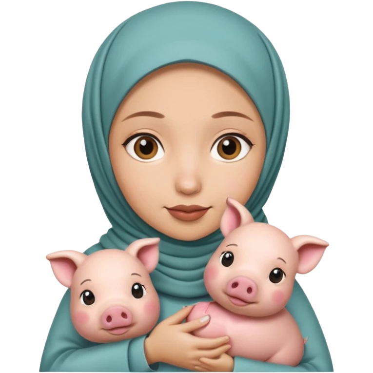 🐖🧕 emoji