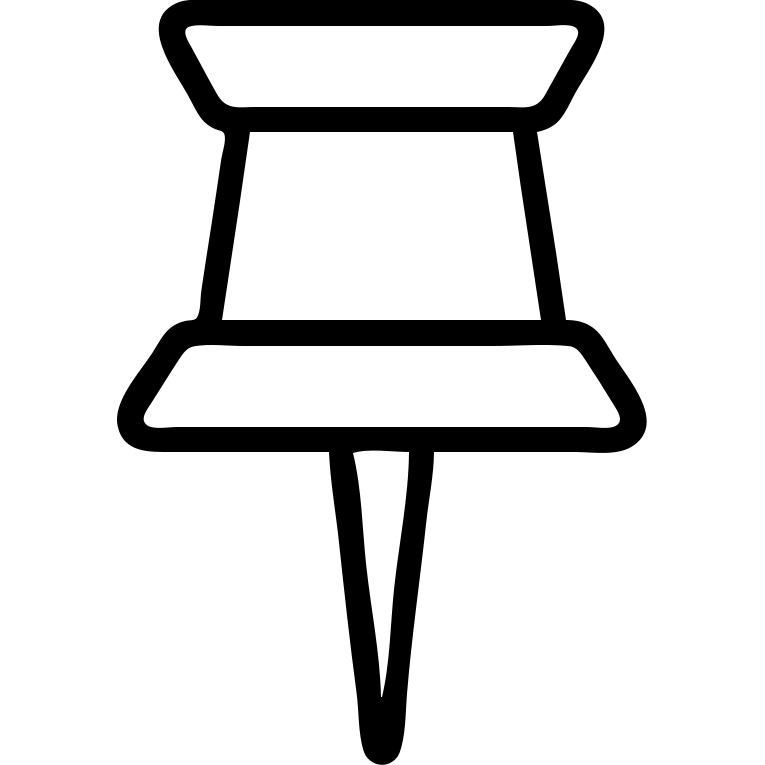 канцелярская кнопка (пушпин) emoji