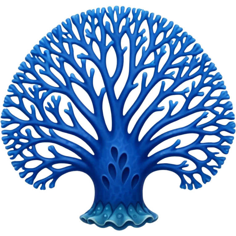 blue Coral emoji