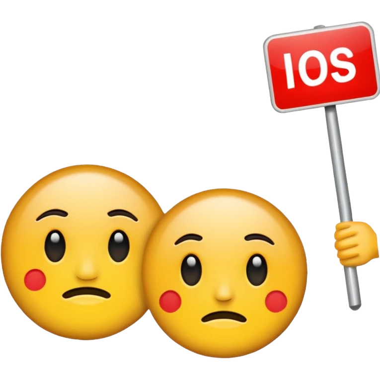 protest sign emoji
