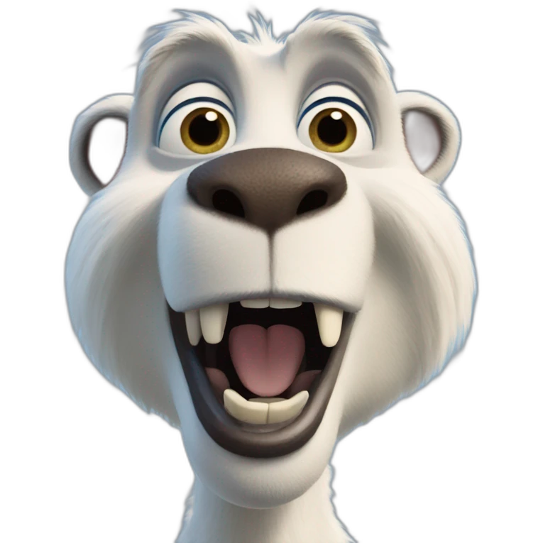 Blue sid from ice age emoji