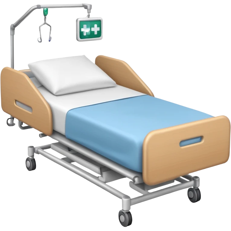 hospital bed emoji