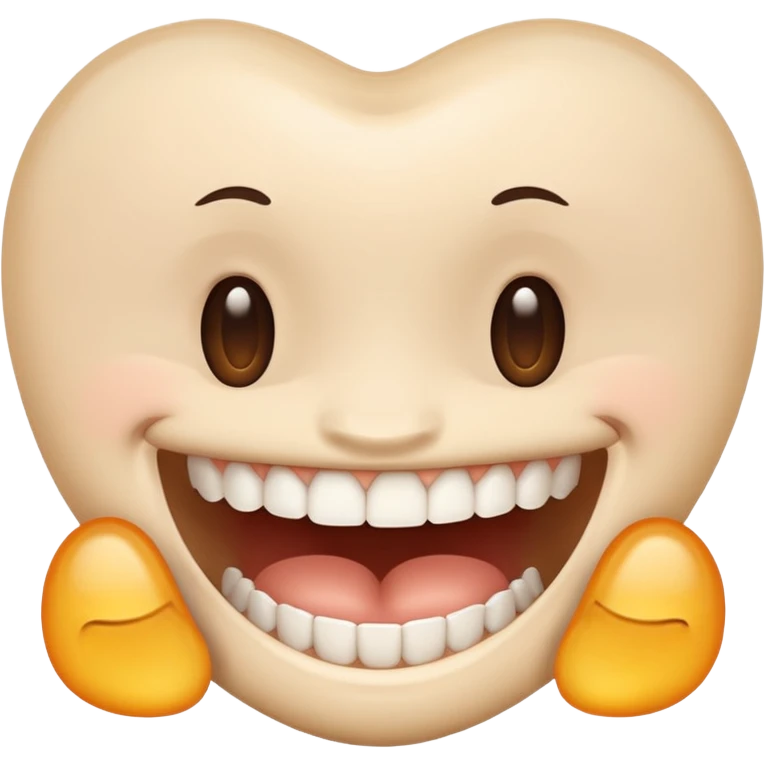 teeth without face emoji