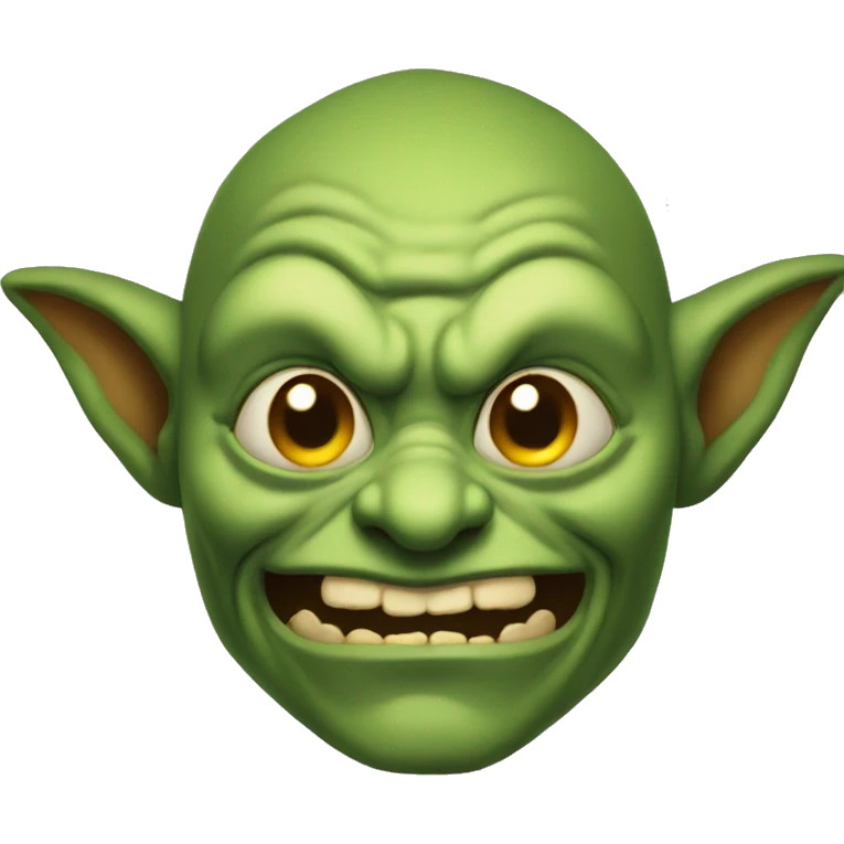 Goblins head emoji