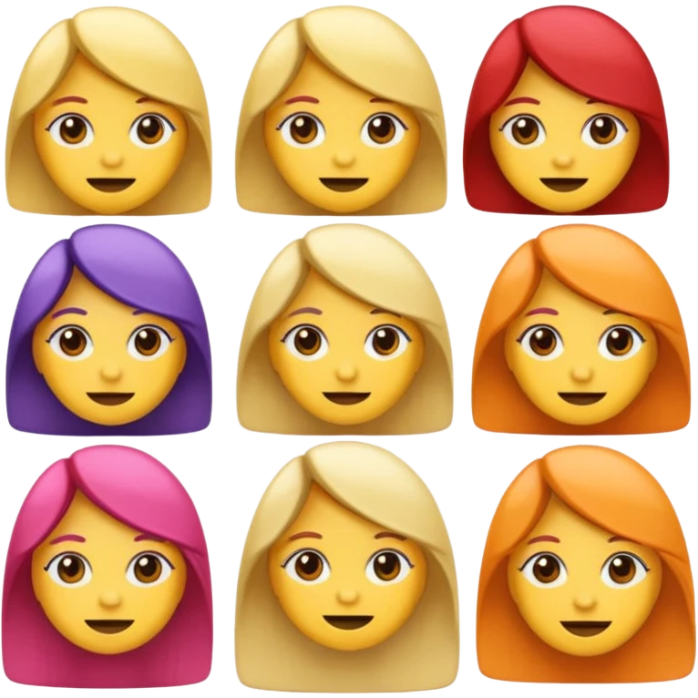 Emojis femininos emoji