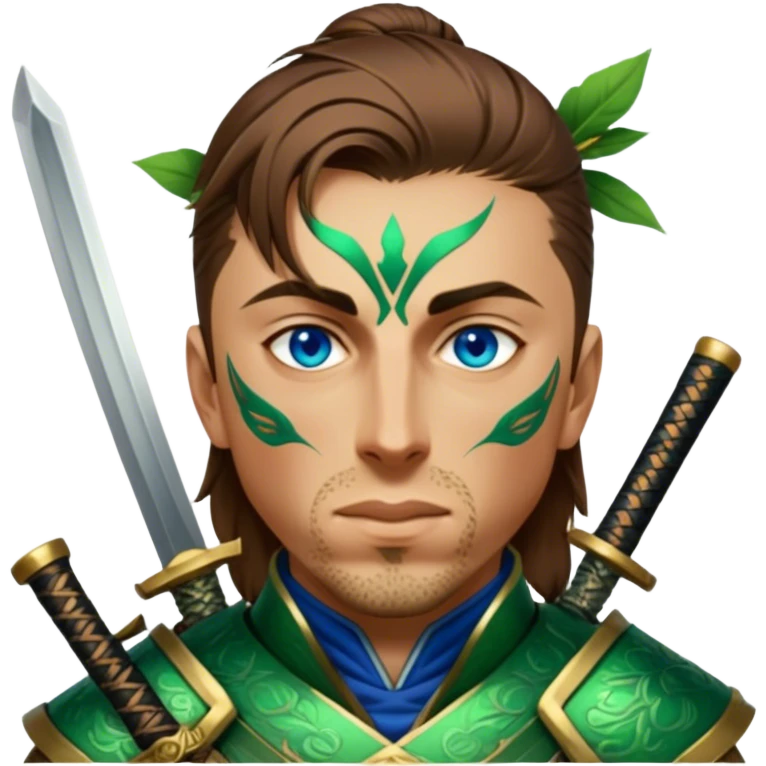 Emerald Samurai emoji