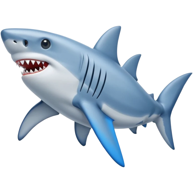 Tralalelo tralala shark with blue shoes emoji