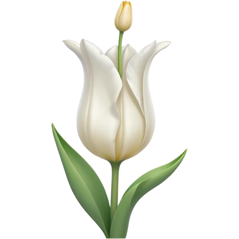 🤍🌷 emoji