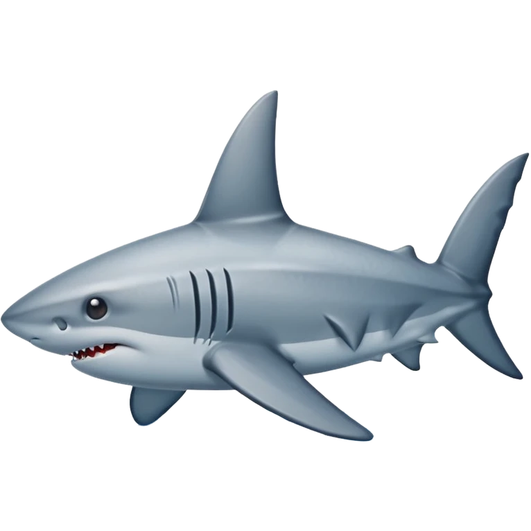 A shark fin emoji