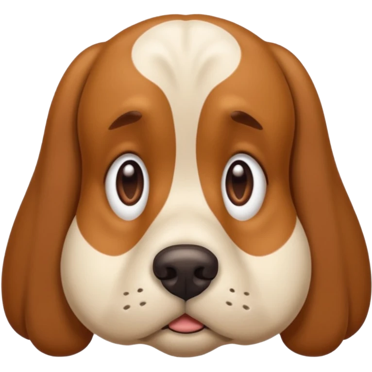 bored dog emoji