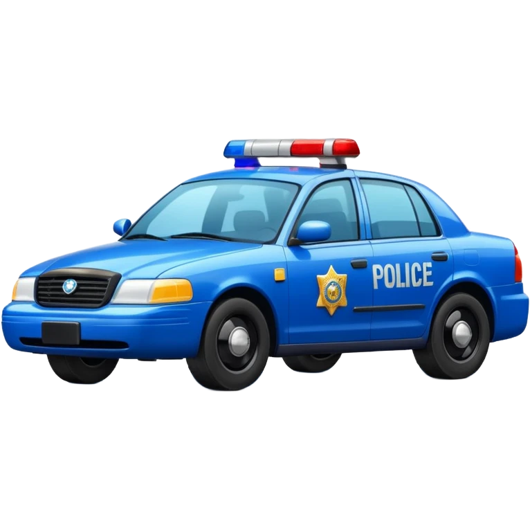 police car emoji