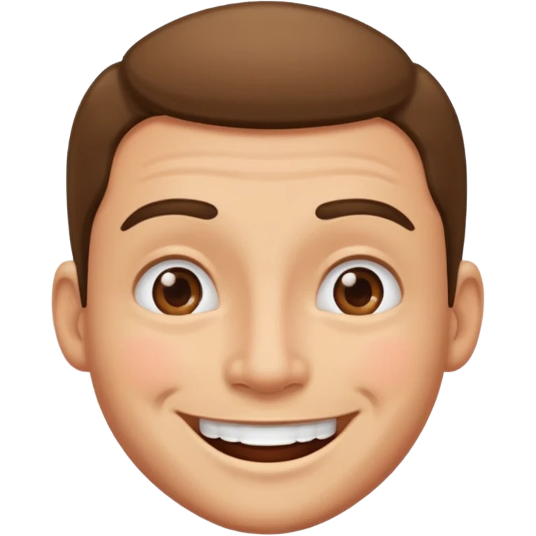 Man spreading cheeks emoji