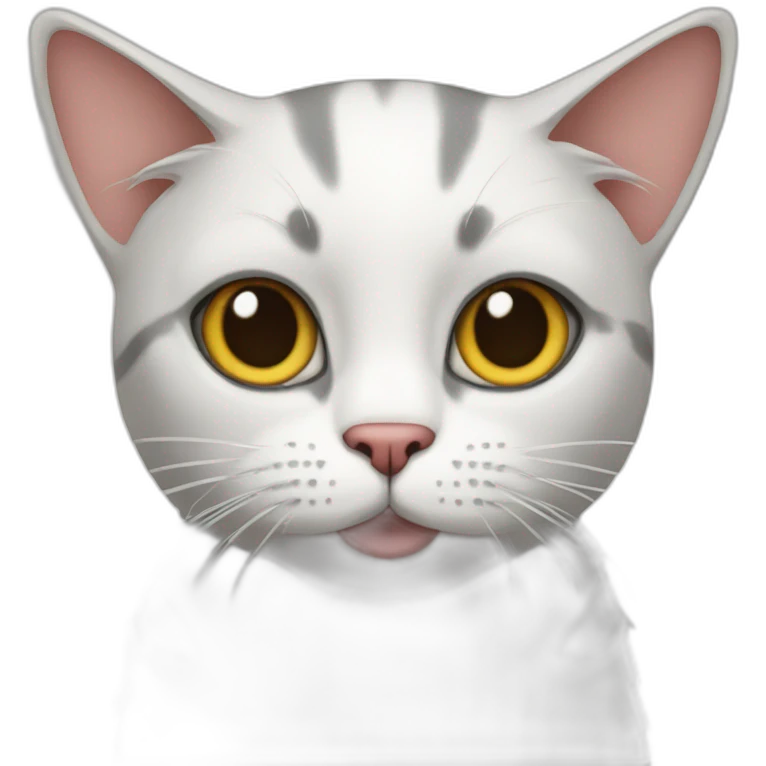 Cat addict emoji