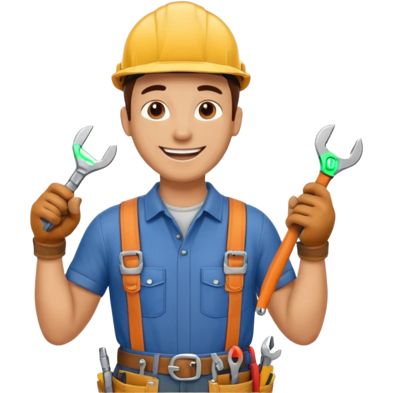 a handyman emoji